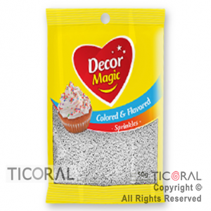 GRANA DECOR MAGIC BLANCA SABORIZADA X 50GRS x 1